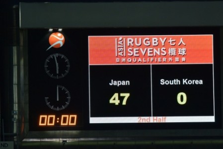 7人制ラグビー日本代表勝利