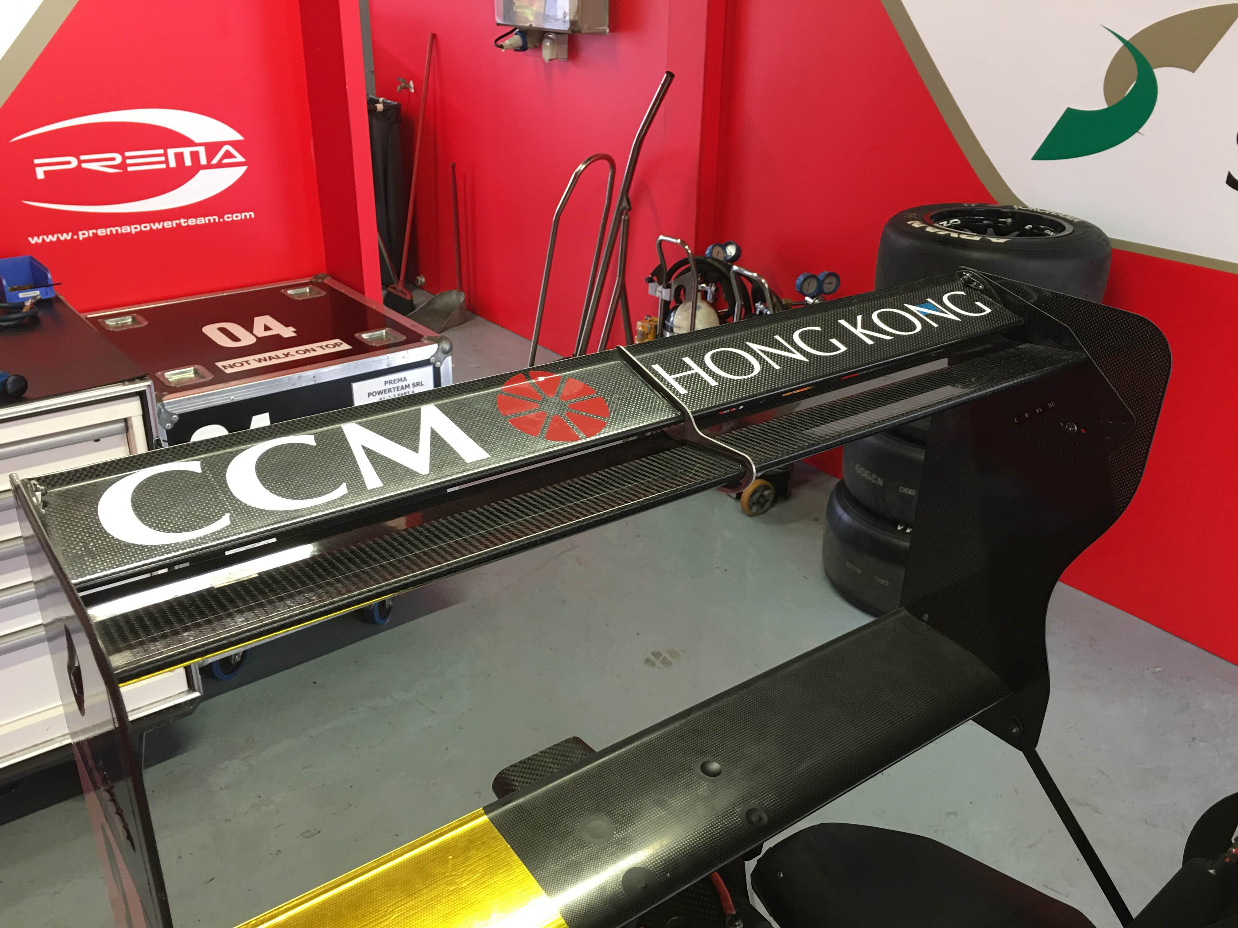 第62回 マカオGP CCM car リアウィング